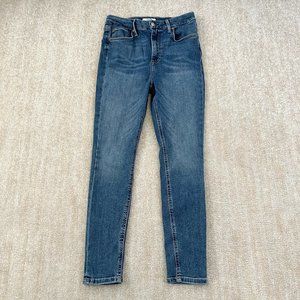 Free People We The Free Krissy High Rise Skinny Jeans 30 Blue